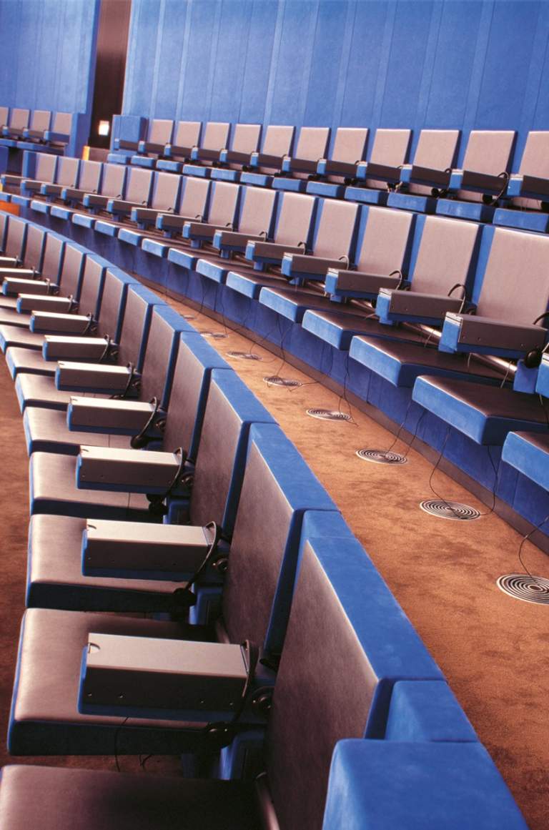 Detail of European Parliament interior